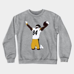 Antonio Brown Touchdown Celebration - Pittsburgh Steelers Crewneck Sweatshirt